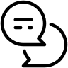 Chat bubble icon